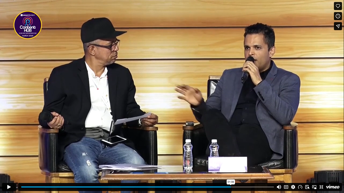 Nikhil Gandhi- India Head of TikTok in conversation with Anil Wanvari at The Contenthub 2020