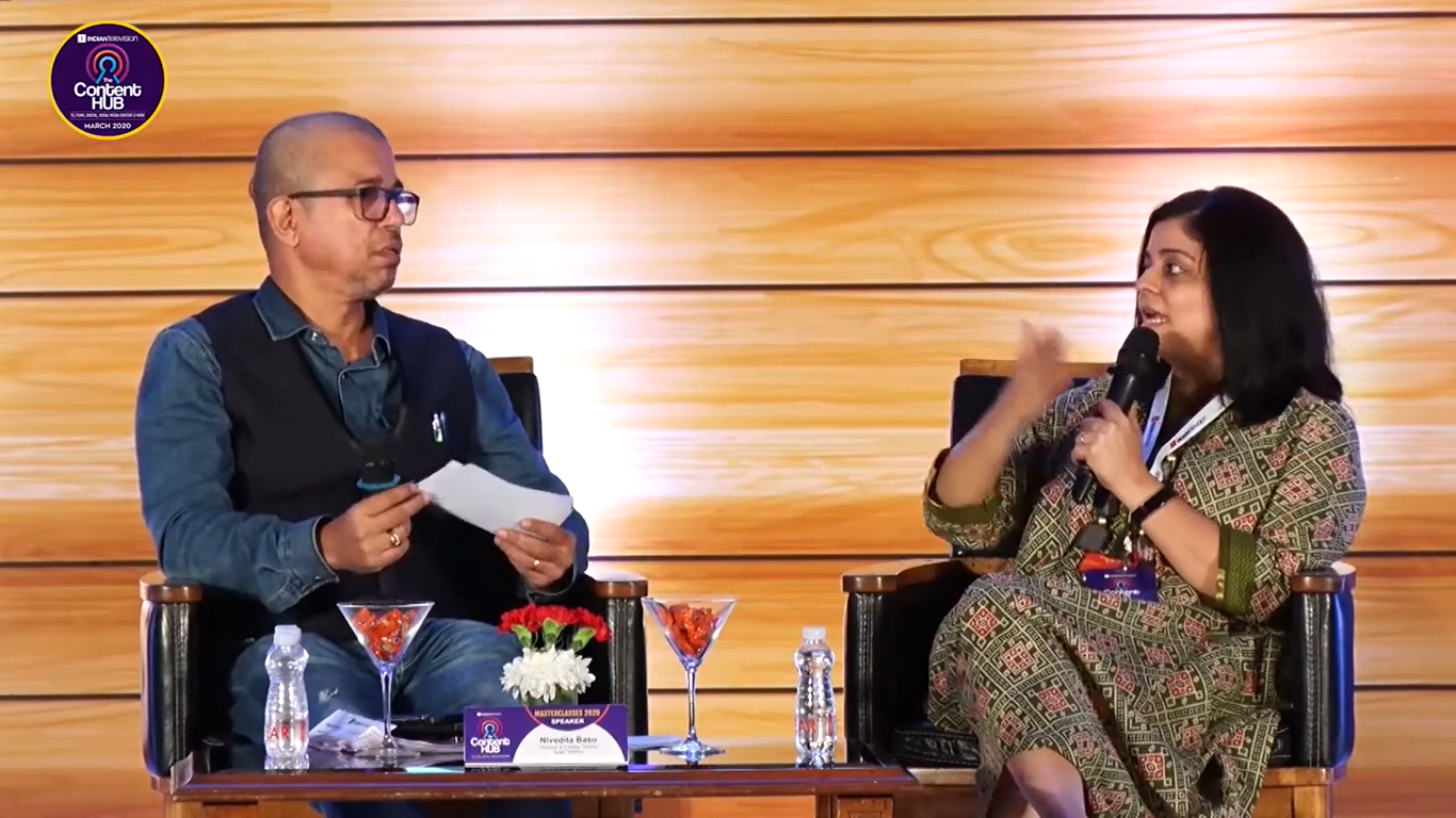 Nivedita Basu in conversation with Anil Wanvari on her journey as a television producer