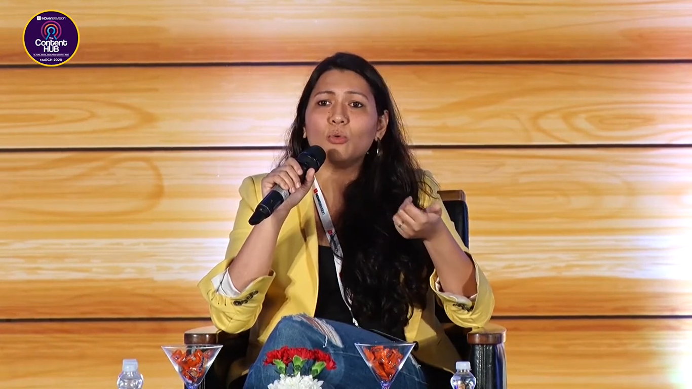 Sonam Nair shares her inspiring journey as a creator at indiantelevision.com's The Contenthub 2020
