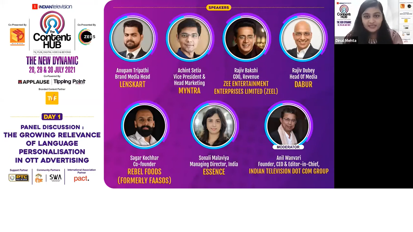 The Content Hub 2021 Day 1 The Growing Relevance of Language Personalization in OTT Advertising
