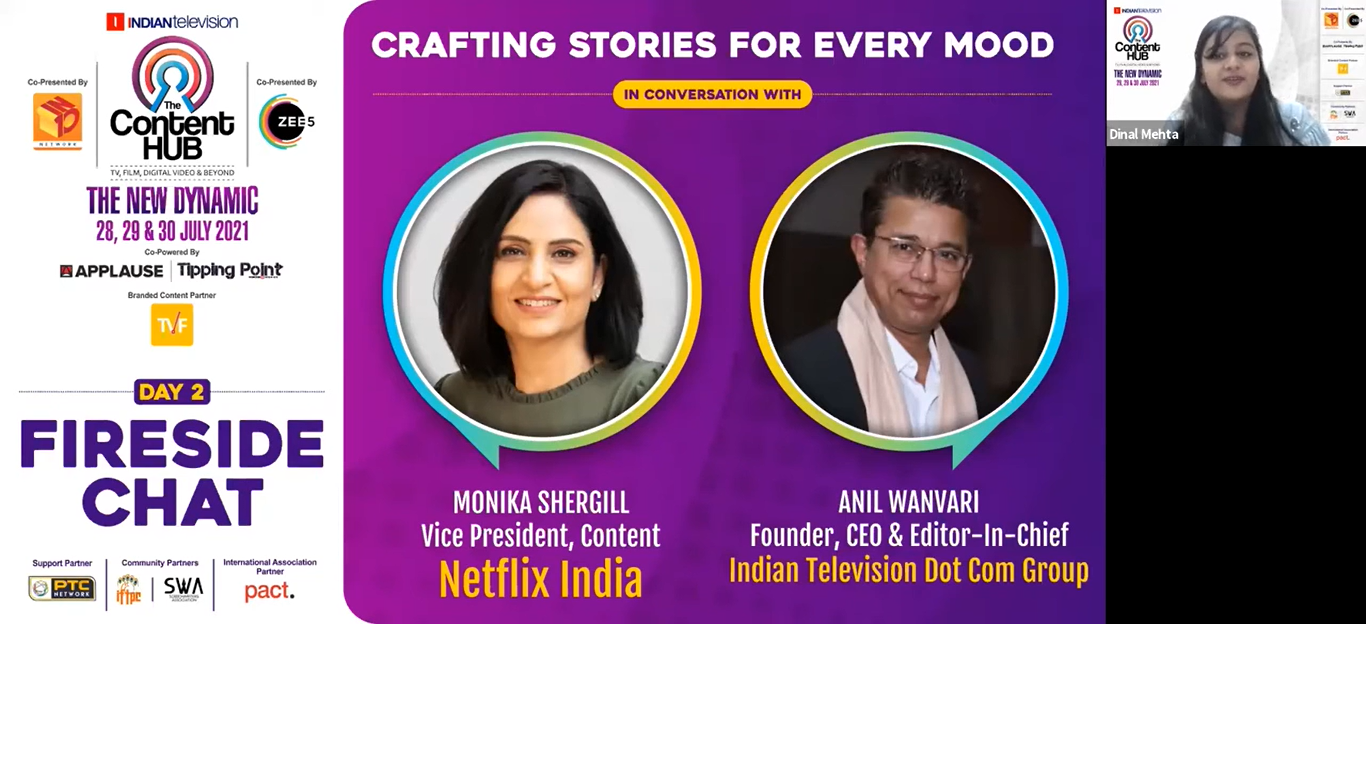 The Content Hub 2021 - Day 2_ Fireside Chat on Crafting Stories for Every Mood with Monika Sehgal