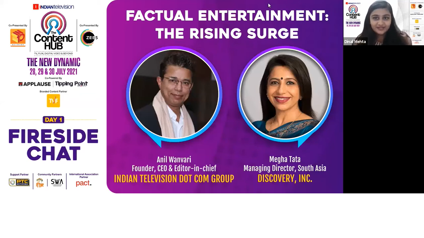 The Content Hub 2021_ Day 1 - Fireside Chat - Factual Entertainment_ The Rising Surge