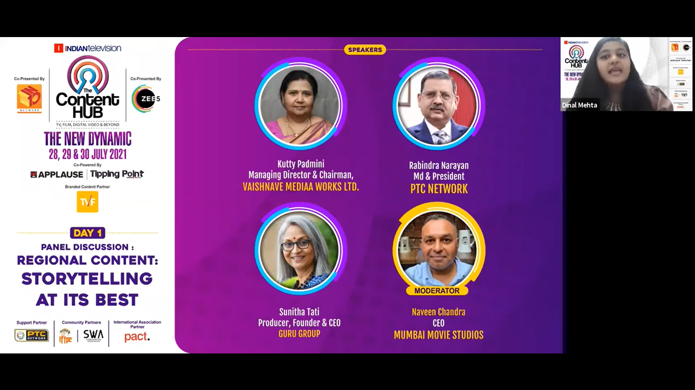 The Content Hub 2021_ Day 1 - Regional Panel_ Storytelling At Its Best
