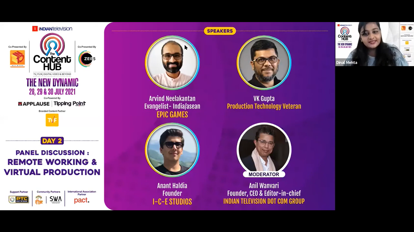 The Content Hub 2021_ Day 2 - Panel Discussion_ Remote Working & Virtual Production