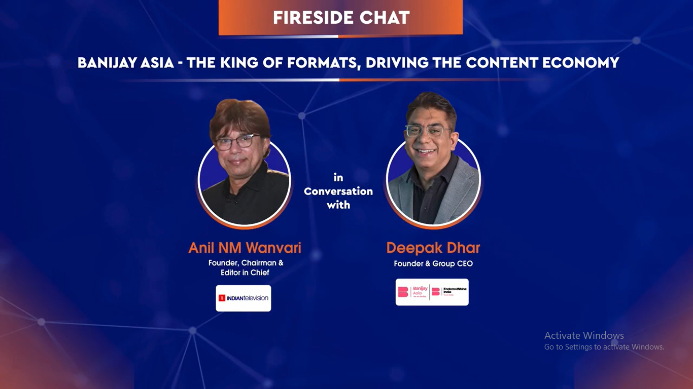 #vidnet2025 _ Fireside Chat With Deepak Dhar - The King of Formats, Driving the Content Economy